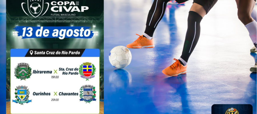 Futsal em destaque nesta Quinta-Feira